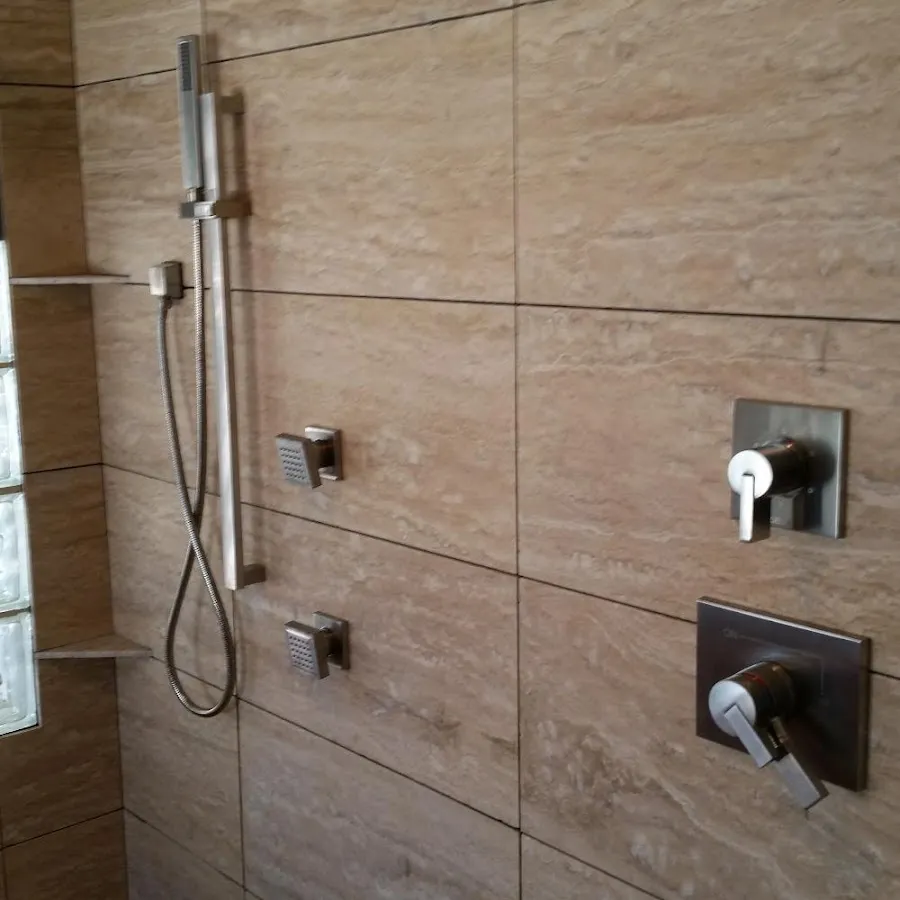 Shower fixture installation for Water Heater Replacement in Busti
